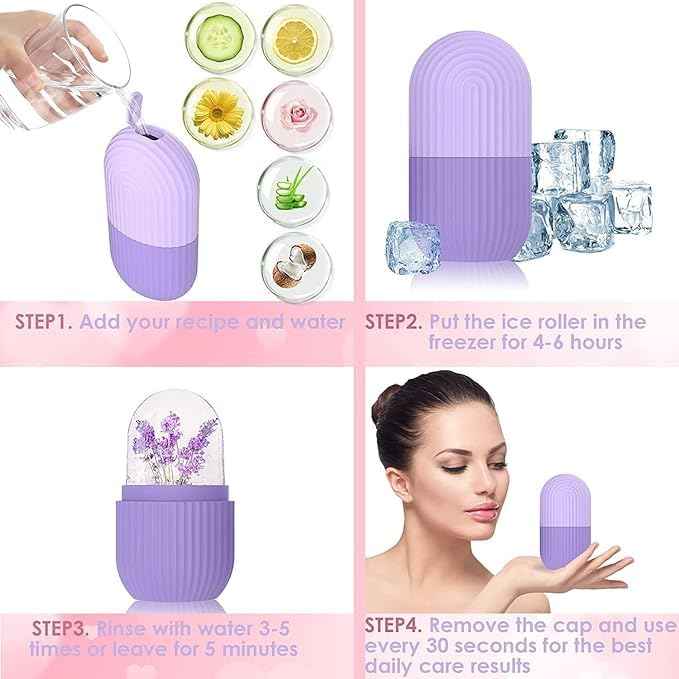 Silicone ice roller