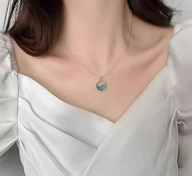 Elegant Ocean Theme Dolphin Pendant
