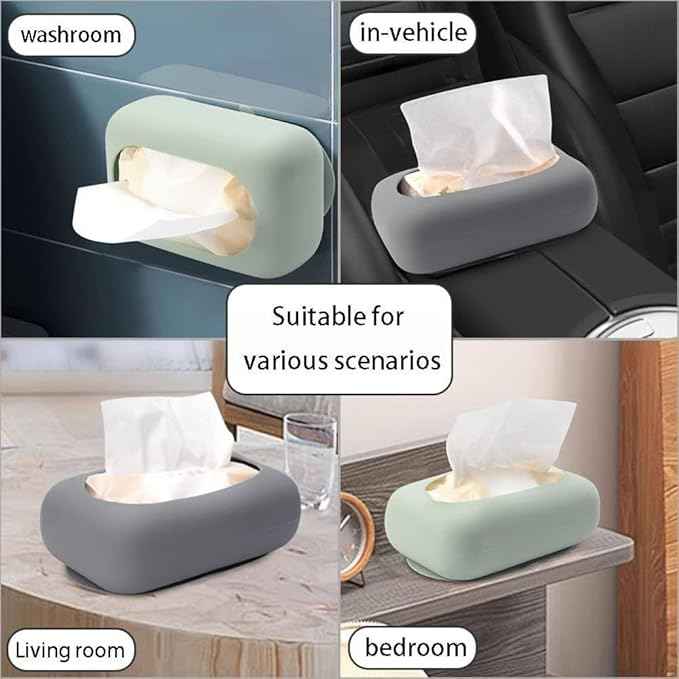 Silicone Tissue Box Strong Suction Cup