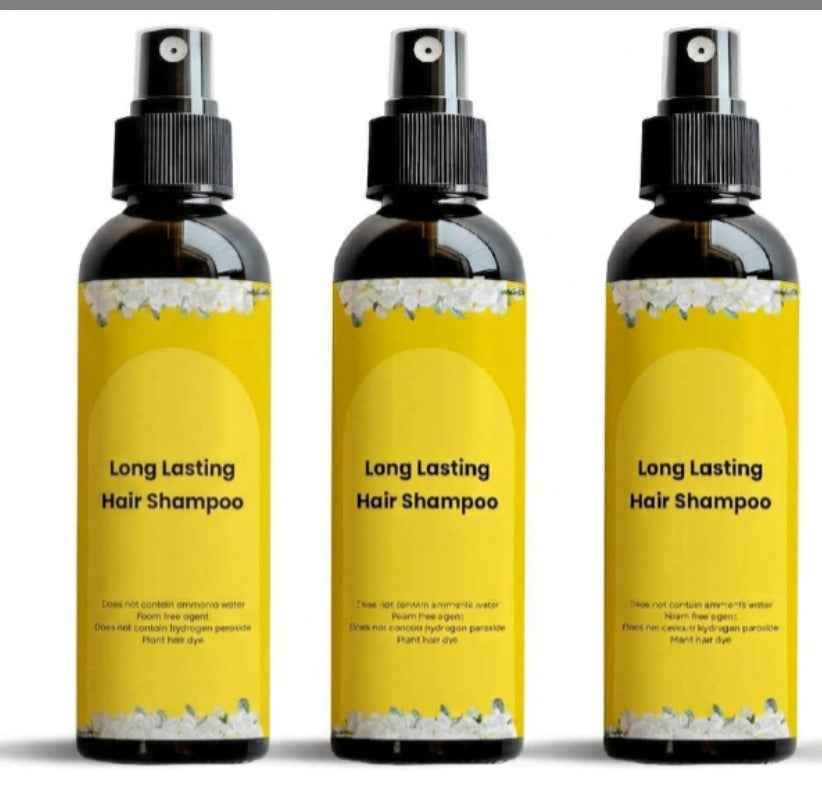 Long Lasting Natural Hair Dye Shampoo (Pack of 2)
