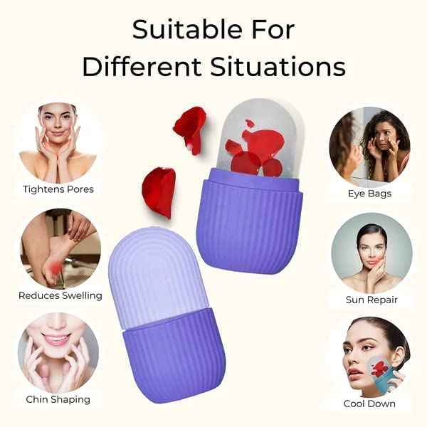 Silicone ice roller