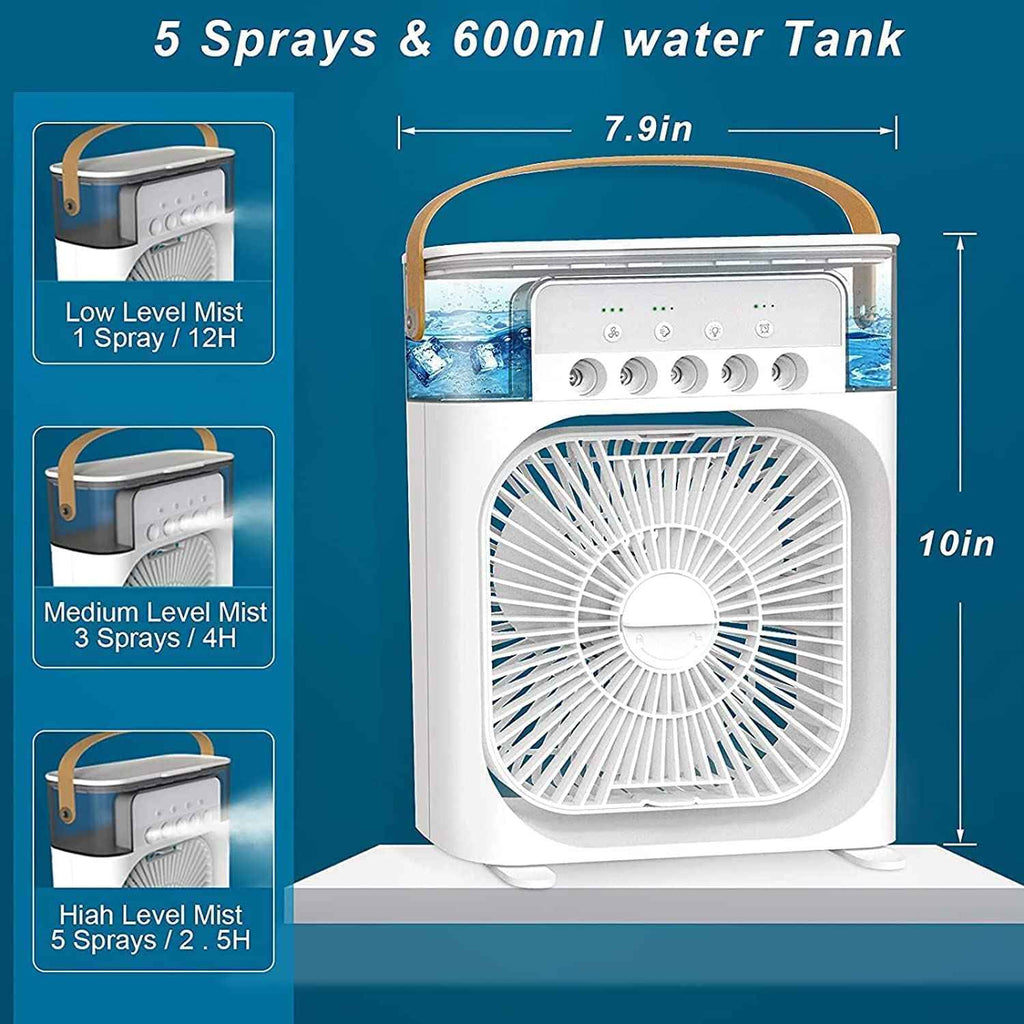 Portable Air Cooler Mist Fan